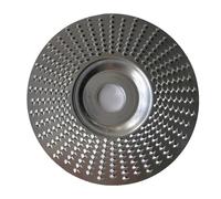 1/3/5 pezzi Foro 16 mm 22 mm Mola for lucidatura del legno Disco rotante abrasivo Strumento for intaglio del legno Disco abrasivo Strumento for smerigliatrice angolare(1pcs Silver Plane,Bore 22mm)