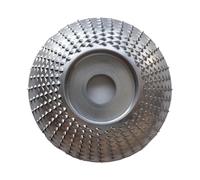 1/3/5 pezzi Foro 16 mm 22 mm Mola for lucidatura del legno Disco rotante abrasivo Strumento for intaglio del legno Disco abrasivo Strumento for smerigliatrice angolare(1pcs Silver Arc,Bore 22mm)