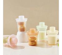 1/3/5 pezzi Scatola portatile per latte in polvere per neonati, vassoio per latte in polvere per uscire, confezione per latte in polvere per neonati - riutilizzabile, perfetta per l'alimentazione fuor