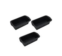 1/3/5 pezzi stampo for cubetti di ghiaccio cassa in silicone grandi dimensioni blocco for secchio grande for bagno congelamento(Black-3PC)