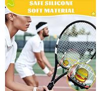1/3/6 pezzi, Accessori in silicone per tende da sole - Maniglie rotonde in gomma a forma di racket carine, Impact Impatto sulla vita per gli atleti di tende, accessori per attrezzature da tendetta Att