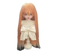 1/3 BJD Doll Wig Hair,for 21-23cm Head Circumference,Artificial Soft High Temperature Silk Wig for 1/3 Dolls Y177