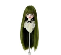 1/3 BJD Doll Wig Hair,for 21-23cm Head Circumference,Artificial Soft High Temperature Silk Wig for 1/3 Dolls Y81
