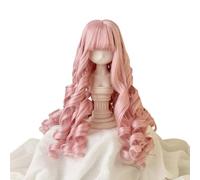 1/3 BJD Doll Wig Hair,for 21-23cm Head Circumference,Artificial Soft High Temperature Silk Wig for 1/3 Dolls Y304