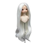 1/3 BJD Doll Wig Hair,for 21-23cm Head Circumference,Artificial Soft High Temperature Silk Wig for 1/3 Dolls Y527