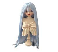 1/3 BJD Doll Wig Hair,for 21-23cm Head Circumference,Artificial Soft High Temperature Silk Wig for 1/3 Dolls Y151