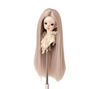 1/3 BJD Doll Wig Hair,for 21-23cm Head Circumference,Artificial Soft High Temperature Silk Wig for 1/3 Dolls Y337