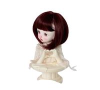 1/3 BJD Doll Wig Hair,for 21-23cm Head Circumference,Artificial Soft High Temperature Silk Wig for 1/3 Dolls Y265