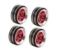 1.3 Cerchioni Allume Beadlock Per TRX4M Per SCX24 1/18 Cingolato Ricambi | Cerchio lega leggera della parte dell'auto RC riduce l'inerzia dello sterzo faciles installaziones