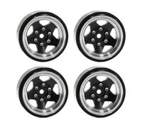 1.3 Cerchioni Allume Beadlock Per TRX4M Per SCX24 1/18 Cingolato Ricambi | Cerchio lega leggera della parte dell'auto RC riduce l'inerzia dello sterzo faciles installaziones