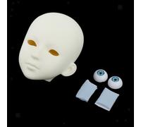 1/3 Doll Head Cosmetology Makeup For Night Lolita BJD Dolls, Training Pratico