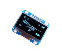 1.3 "Modulo LED Bianco/Blu Colore 128X64 Display LCD SPI Comunicare Scheda Driver Sostituzione Piccolo Display Per Progetti