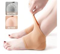 1/3 Paia di Calzini in Silicone Idratanti, Unisex, Adatti per Talloni Secchi e Crepati, Ammorbidenti e Riparatori, Cura ed Esfoliazione Tagli Unica,5 paia nere,10 paia di nero,3 paia nere,3 paia di co