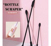 1/3 pezzi Mini spatole in silicone, spatole per il trucco, spatole di bellezza riutilizzabili, spatole piccole, spatole sottili per barattoli, spatole per alimenti, per prelevare l'ultima goccia di li