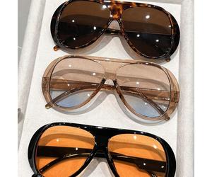 1/3 pezzi Occhiali da aviatore in plastica con stampa leopardata da donna, con design di montatura esagerato che fonde fascino moderno e retrò. Questo accessorio di moda è adatto per scatti di strada,