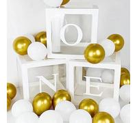 1/3 pezzi Palloncini trasparenti, Scatola decorativa per feste di compleanno e fidanzamento, Palloncini per il 1° compleanno, Decorazioni per feste, Piccoli regali creativi, Accessori per vacanze, For