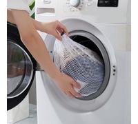 1/3 pezzi Sacchetti in rete per il bucato, sacchetti da viaggio resistenti e grandi per lavatrice, sacchetti con coulisse per camicie, biancheria intima, reggiseni, calzini, ecc. Set 3 pezzi (S+M+L),M