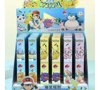 1/3 pezzi Taccuino carino con motivo Pokemon, blocco note, scatola cieca, penna a sfera con Pikachu, adatto per il ritorno a scuola, piccoli regali (consegna casuale) 1 doujinshi casuale,1 penna a cas