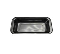 1/3 pezzi Teglia rettangolare for pane da forno, antiaderente in acciaio grigio for fatto in casa, toast, brownie e pound(L 1Pc)