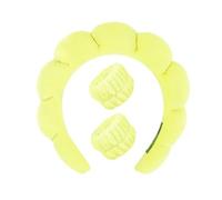 1/3 pz Set di cinturini per capelli con spugna Twist Spugna per capelli con stampa leopardata Fascia per capelli Fascia per il trucco viso