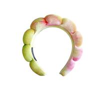 1/3 pz Set di cinturini per capelli con spugna Twist Spugna per capelli con stampa leopardata Fascia per capelli Fascia per il trucco viso