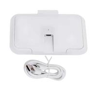 1/3 salviette umidificate riscaldanti - Affidabile dispenser di salviette di ricarica USB, dispenser di riscaldamento per tovaglioli, 100 g, portatile, ultra sottile, per organizzare il lavello della