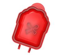 1/3 stampi per torte tascabili piccoli stampi per pasta stampo per pasta stampi a mano stampo a forma di scatola di Babbo Natale stampo da cucina strumento per pasta presser dessert di Natale facile