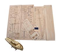 1:30 Scale Ship Model Wood Sailing Boat Assembly Kits DIY Toy Room Decor Gift