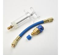 1 30ml Olio Farbstoffinjektor Con Low Lato Schnellkupplungsadapter 1/4 SAE X4T7