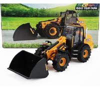 1/32 BRITAINS - JCB - TM4205 RUSPA GOMMATA - TRACTOR SCRAPER 43372