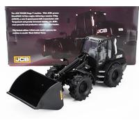 1/32 BRITAINS - JCB - TM420S RUSPA GOMMATA BLACK EDITION - TRACTOR SCRAPER 43387