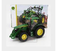 1:32 BRITAINS John Deere 6R 185 Tractor 2022 Green Yellow LC43351