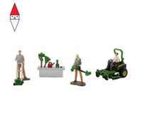 Britains Cofanetto da gioco John Deere con trattore e accessori. Miniature dettagliate e robuste, perfette per bambini, collezionisti e giochi all'aperto.