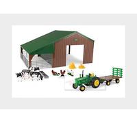 1:32 BRITAINS John Deere John Deere 4020 Tractor 1968 With Animals LC47024