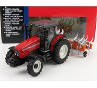 1/32 BRITAINS - MASSEY FERGUSON - 6290 TRACTOR WITH TRAILER 2012 43335