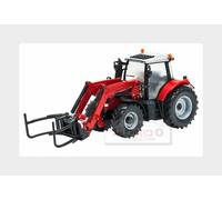 1:32 BRITAINS Massey Ferguson 6616 Tractor +Front Loader Scraper 2016 LC43082