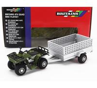 1/32 BRITAINS - YAMAHA - QUAD 4X4 WITH TRAILER 2009 43358