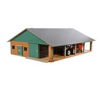 1/32 Deluxe Bestiame Capannone Con Mungitura Parlor Set 610495