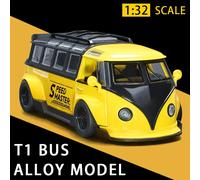 1/32 Dimensioni Cool T1 Bus Modello in lega Modello Cruscotto di auto Auto da corsa Decorazione cruscotto Decorazione interna Ornamenti per auto