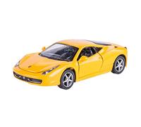 1 32 for Ferrari 458 Italia Modello Di Auto Da Rally Luce Sonora Simulazione Modello Di Auto In Lega Colleziona Macchinine Mini Auto(B)