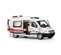 1 32 for MB Sprinter Ambulanza MPV Modello Di Auto In Lega Modellino Auto Giocattolo Modello Di Simulazione Macchinine Mini Auto