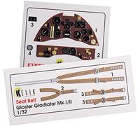 1/32 GLOSTER Gladiator MK.II Interior 3D Decals for ICM Kit