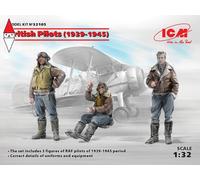 ICM Kit plastico Piloti britannici (1939-1945) – 3 figure – 100% nuovi stampi – scala 1:32