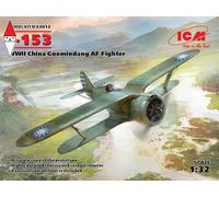ICM Kit modello in plastica I-153 – Caccia Aeronautica Guomindang Cinese WWII – 1:32
