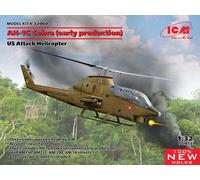 1:32 ICM KIT Ah-1G Cobra Early Productionus Attack Helicopter ICM32060