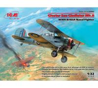 ICM 1/32 GLOSTER SEA GLADIATOR MK.II WWII BRITISH NAVAL FIGHTER