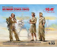 1:32 ICM KIT Us Wasp (1943-1945) (3 Figures) ICM32108