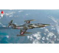 MODELLINO STATICO ITALERI LOCKHEED MARTIN TF104G STARFIGHTER AEREO MILITARE 1/32