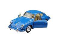 1:32 Per 356B Carrera Coupe Simulazione Pressofuso In Lega Modello Auto Classico Vintage In Metallo Set Giochi Modello Auto per Hobby(Blu)
