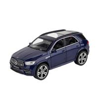 1:32 Per Benz GLE 63S SUV Lega Modello Auto Diecast Metallo GiocattoloOffroadVehiclelSoundLightCollection Ornamento Decorativo Giocattoli Metal Vehicles non RC(Blu)